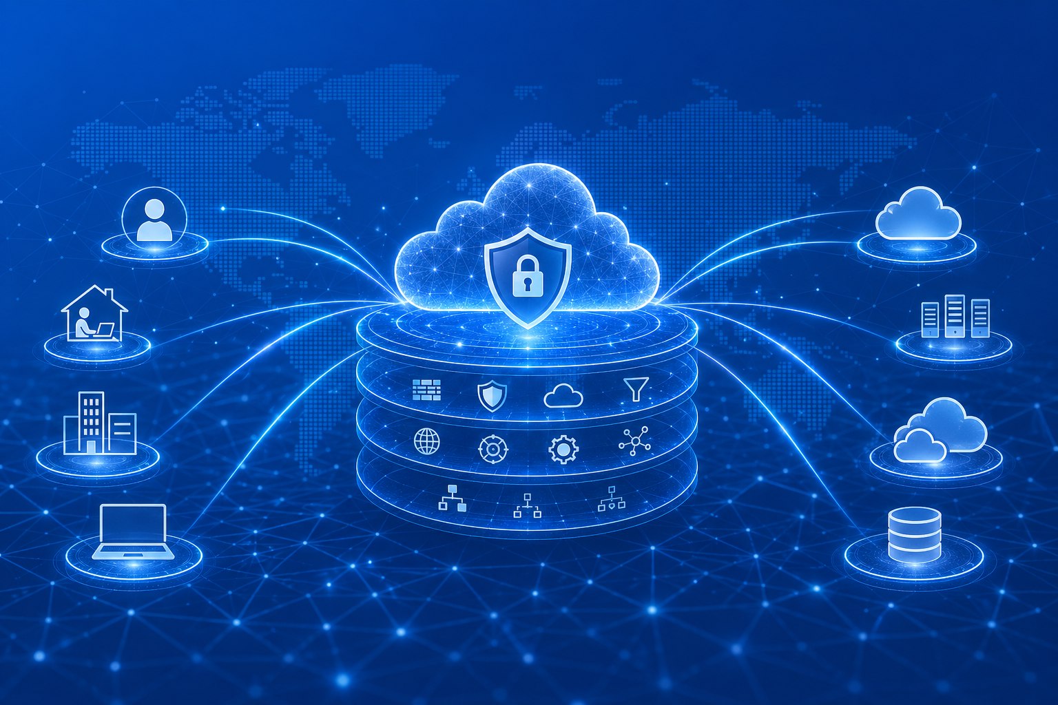 SASE network and cloud security